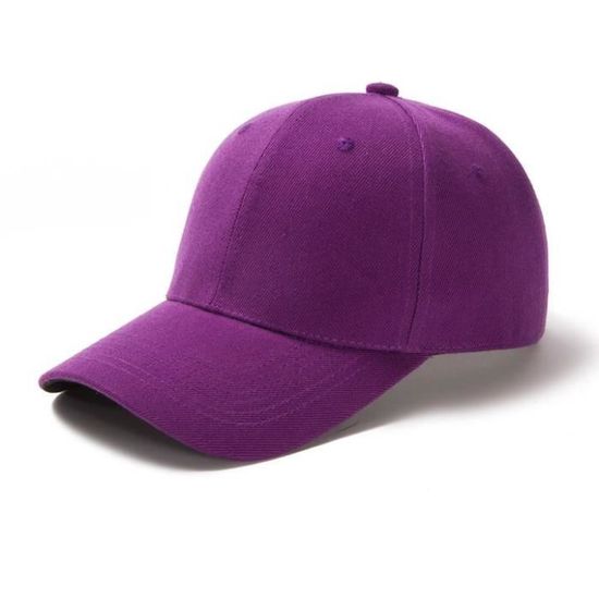 Chapeau de visière de protection solaire papillon violet pour femme et homme, casquette de soleil de baseball vide, visière de tennis, visière de golf, noir, taille unique - M, Noir, Taille unique