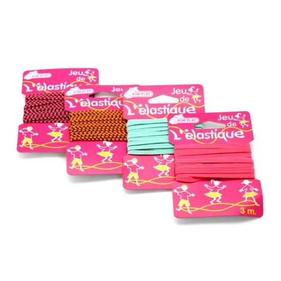 Élastique De Jeu Flypop's - Jeu De Récréation Traditionnel - 3m De Long - À Partir De 3 Ans