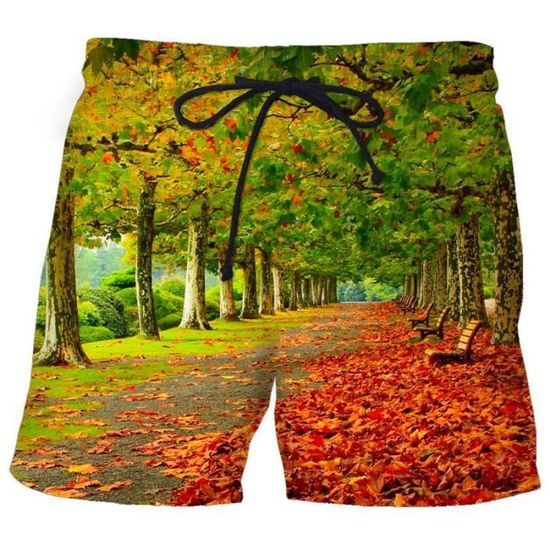 Short,short de plage pour hommes, Bermuda décontracté, pour course