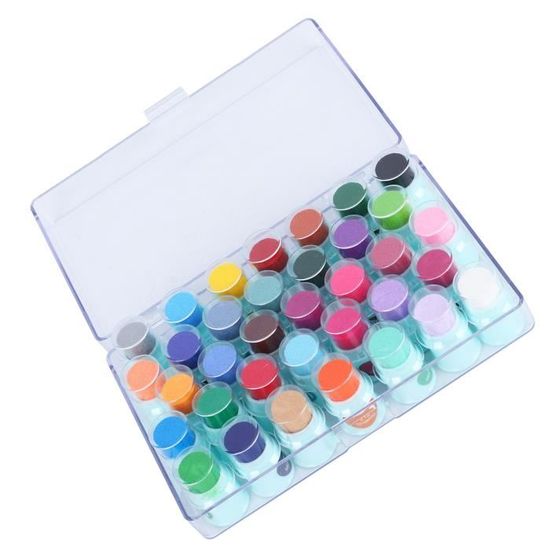 Lot De 40 Éponges à Doigt Moonsun – Tampons Encreurs Pour Peinture, Dessin, Bricolage, Idéal Enfants Et Artistes