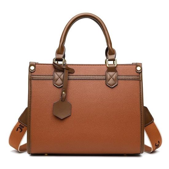 Lot De 4 Sacs à Main En Cuir PU Pour Femme - Grand Sac + Bandoulière + Pochette + Porte-Cartes