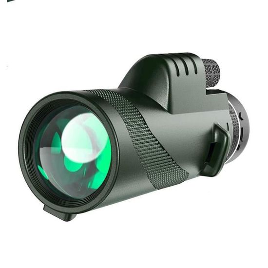 900x25 HD Zoom Portable Jumelles puissantes Jumelles télescopiques à Longue portée Jumelles Pliantes à Vision Nocturne à Faible luminosité pour la Chasse,Telescope with Bracket