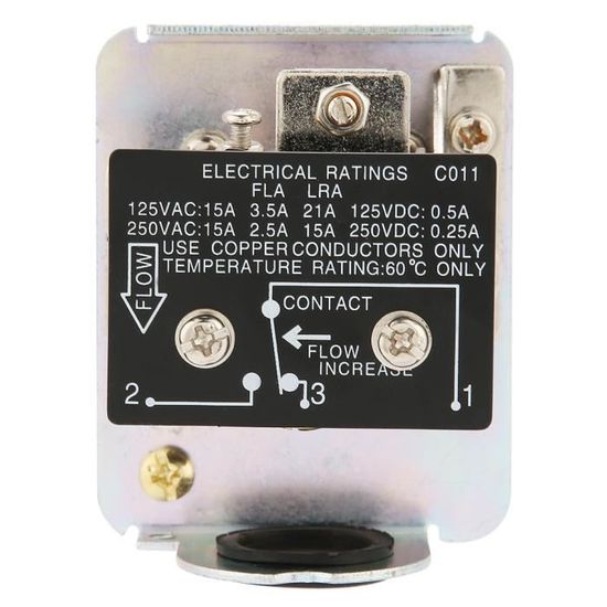 Interrupteur De Débit D'eau HFS-25 6-380V - Palette, 1.0MPa, Contacts SPDT, Durée 1 Million Cycles