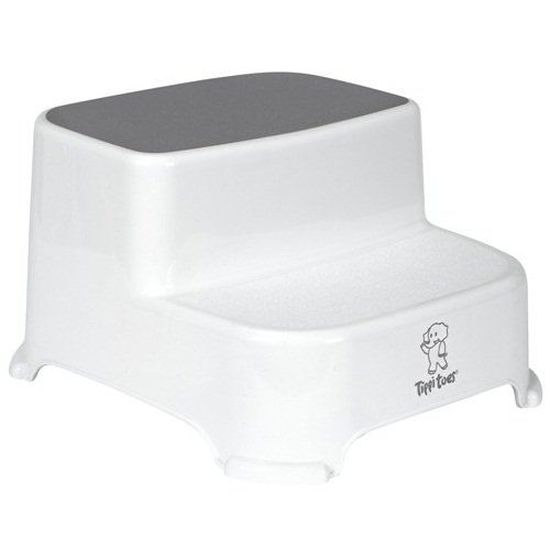 Marchepied Pliable Smusei 3-en-1 - 2 Marches Bois MDF - Charge 200kg - Pour Cuisine Et Salle De Bain