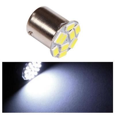Ampoule R5W LED R10W 6000K Blanc Xenon Veilleuses 1156 Scooter Moto 12V