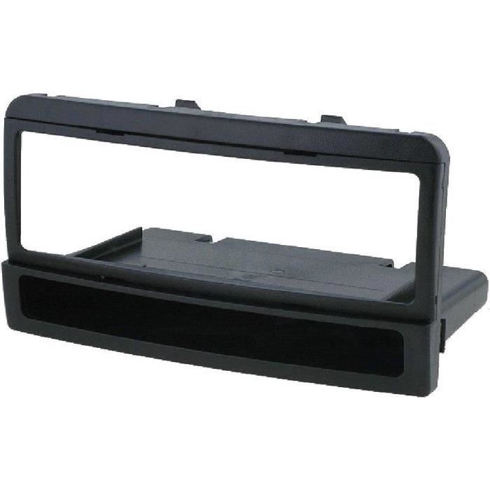 Facade autoradio 1 DIN Ford Focus 00-04 avec vide poche - noir