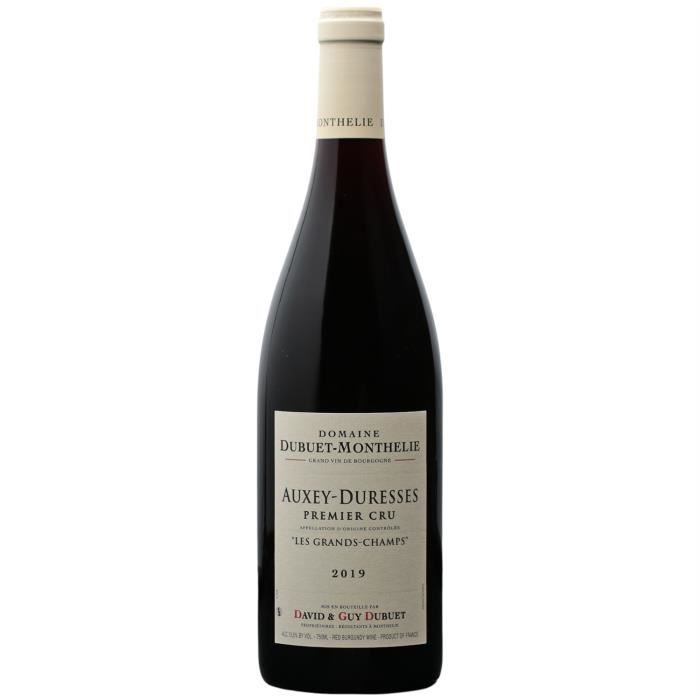 Auxey-Duresses 1er Cru Les Grands Champs Rouge 2019 - 75cl - Domaine Dubuet-Monthelie - Vin AOC Rouge de Bourgogne