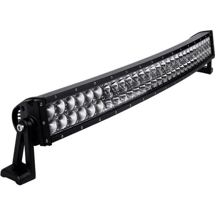 Feux Longue Portée COURBE pour 4x4, 180W équivalent 1800W COMBO