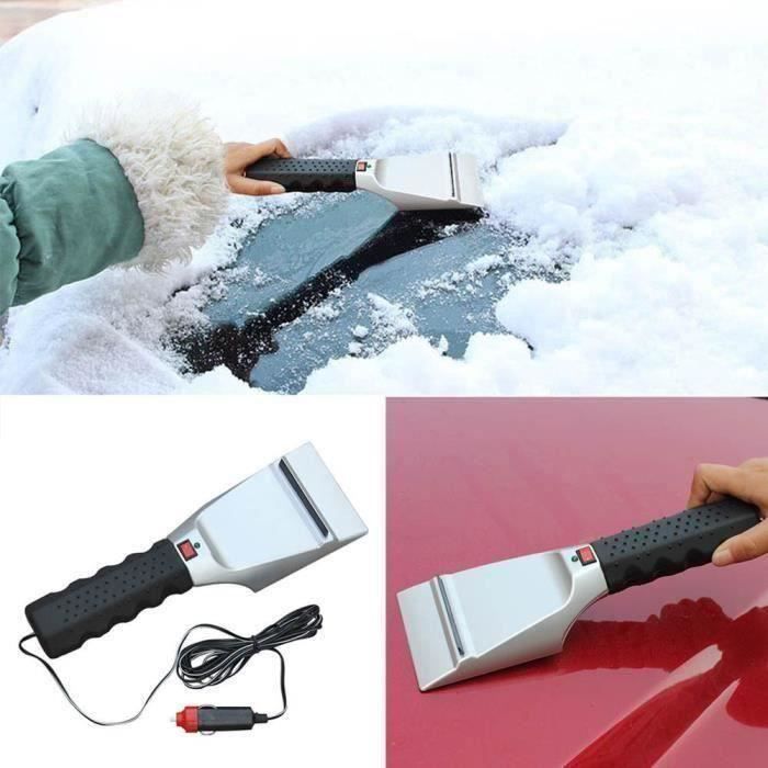 BROSSE - RACLETTE 12V voiture chauffée neige d 'hiver Véhicule Auto Grattoir Fenêtre Pelle grattoir CT47C9