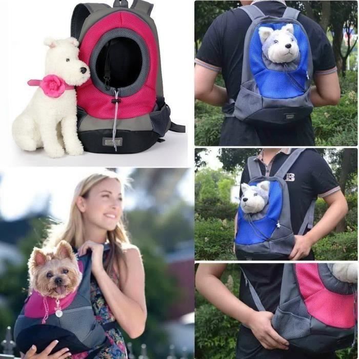 Sacs à Dos de Transport Sac Ventral Sac de Transport en Mesh pour Chiens Chat Animaux . Dimension:L:42*38*20cm