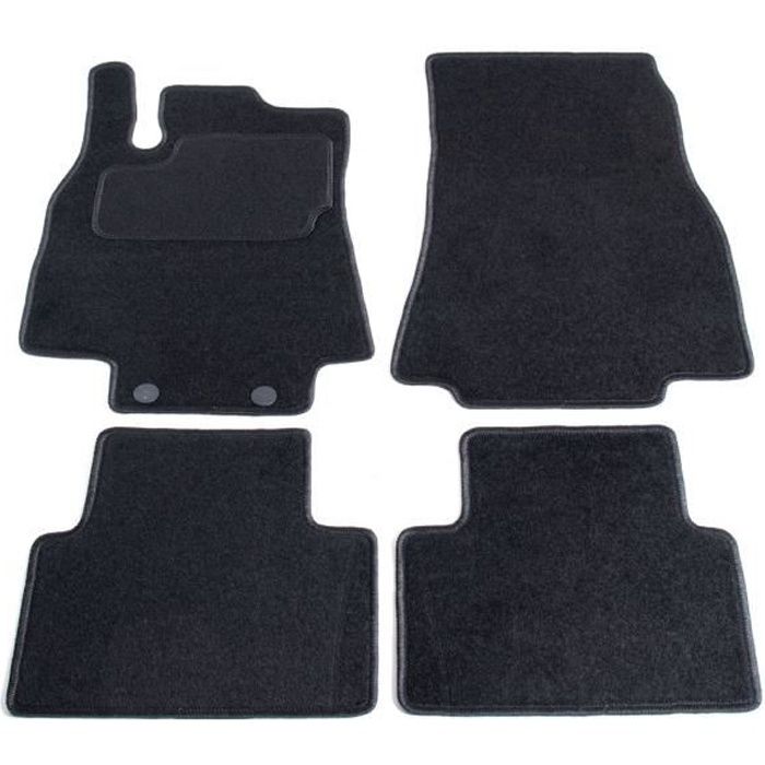 Tapis Mercedes Classe A W169 2004-2012 - set de 4 (2 avant et 2 arrière)