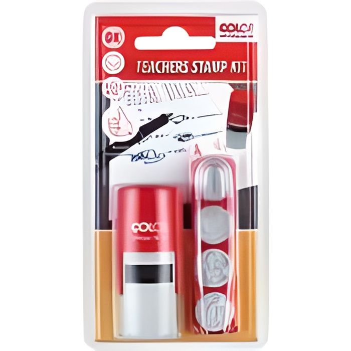 COLOP Kit Teachers Stempel, tampon de motivatio…