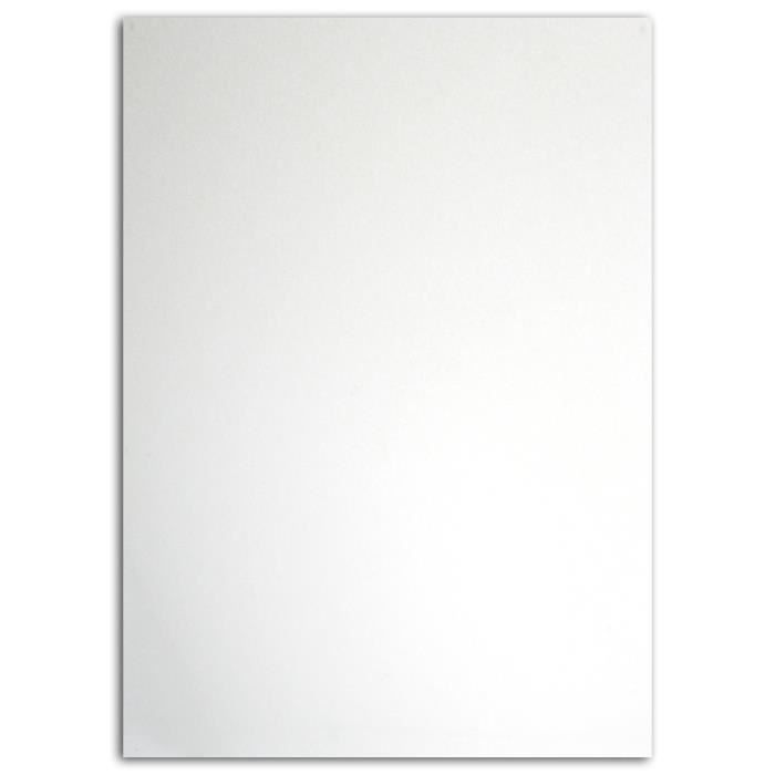MLLE TOGA Tissu plastifié thermocollant - A5 - blanc