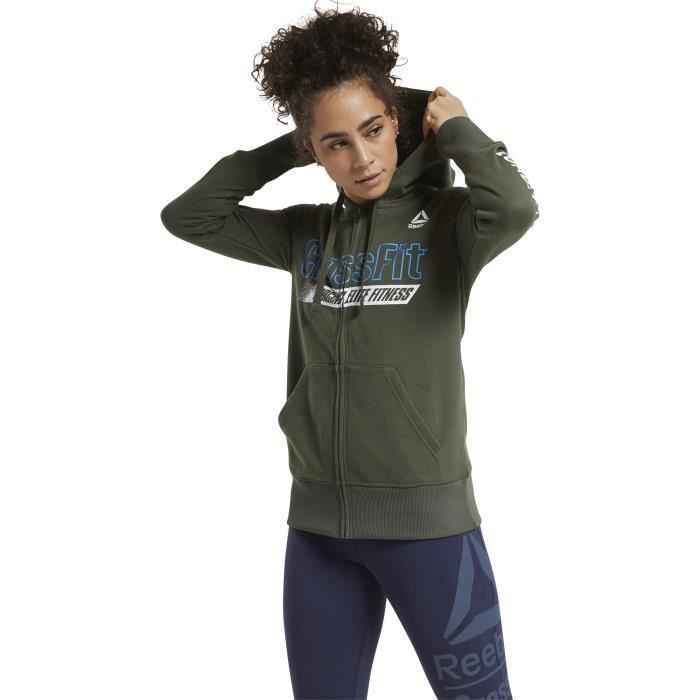 Sweat à capuche femme Reebok CrossFit® Forging Elite Fitness