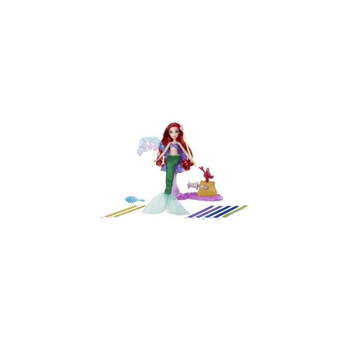 Poupee Ariel Coiffures Creations Salon Ruban Royal - Disney Princess