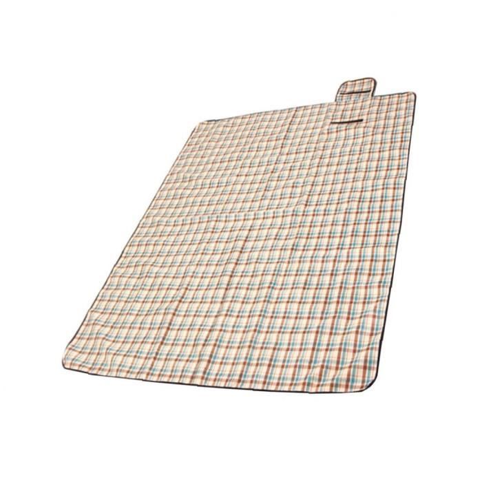Couverture de pique-nique Beach Mat avec dos imperméable extérieur pliable pique-nique résistant à l'eau Couverture pratique