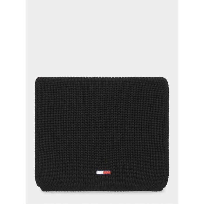 TOMMY HILFIGER AM0AM05210 BASIC FLAG ECHARPES, FOULARDS ET COLS Unisexe BLACK