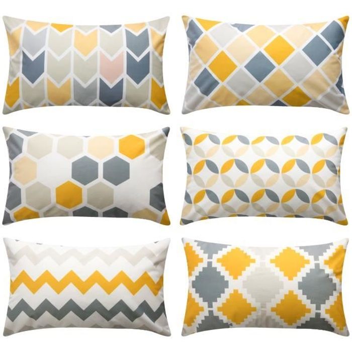 Topfinel Lot de 4 Housse Coussin Picasso 45x45cm Vintage Broderie Motif Abstrait en Coton-Lin Housses de Coussins Decoratifs pour Canapes Moderne Chambre Bureau Voiture