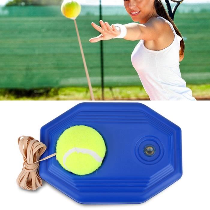 Machines d'entraînement de tennis Entraîneur de rebond d'auto-étude de boule d'exercice--Rose Vie