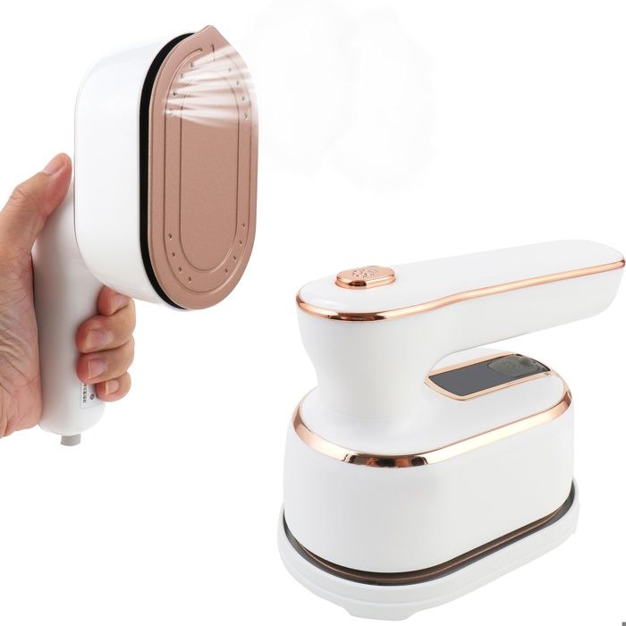 Fer à vapeur pour vêtements 1000 W repassage humide et sec chauffage rapide - Blanc - Chronus