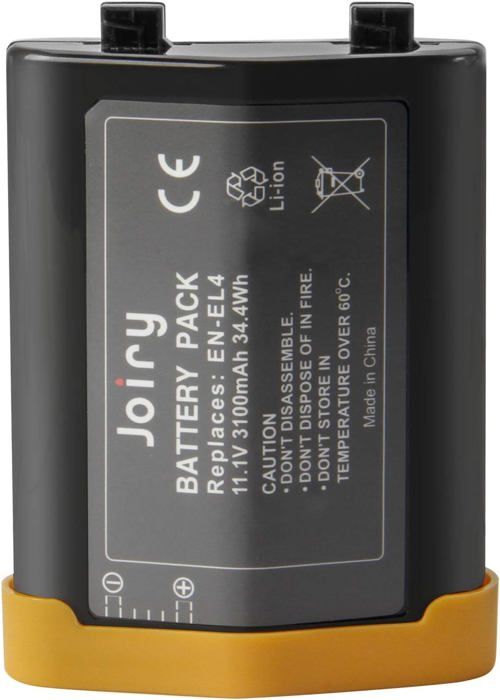 Caricabatterie Doppio Vhbw Per Nikon D2H, D3, D4, D6, F6 E Altri, Stazione Di Ricarica A 2 Vani Con Indicatore LED, Alimentazione 220V, Compatto