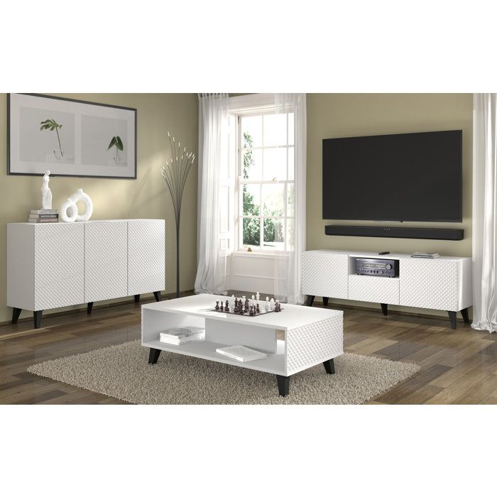 Meuble TV Ravenna C – Élégance Moderne avec Système Push to Open et Design Raffiné pour Votre Salon Meuble TV Ravenna C – Élégance Moderne avec Système Push to Open et Design Raffiné pour Votre Salon