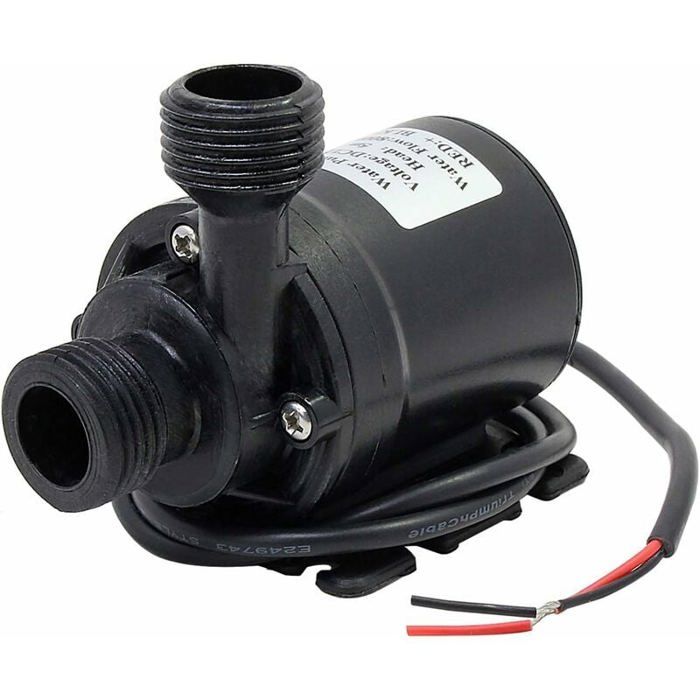 Meilleurs prix pour 800L/H 5M pompe à eau Submersible DC 12V pompe amphibie pour étang étang Aquarium fontaine solaire piscine Circulation de l'eau