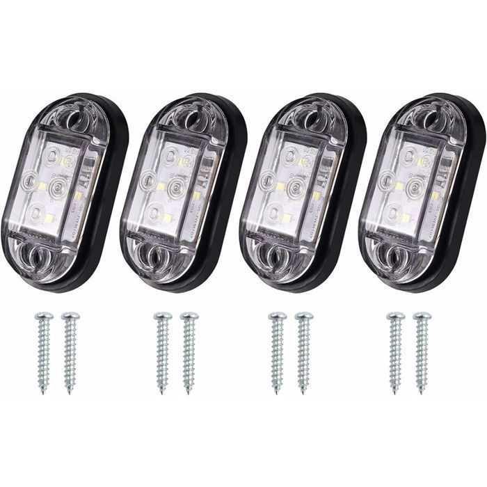 Dioche feux de position latéraux pour camions 4pcs feux latéraux de Dioche feux de position latéraux pour camions 4pcs feux latéraux de
