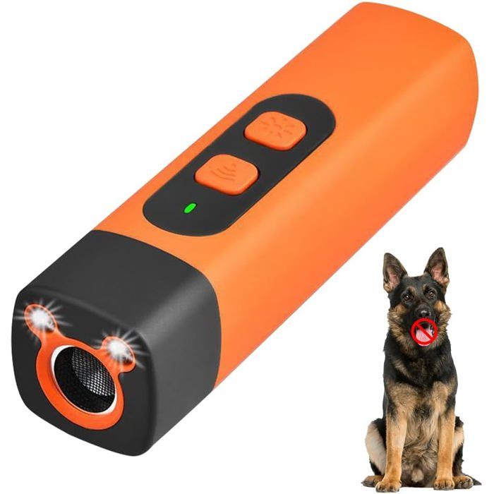 Anti Aboiement Chien Ultrason Dispositif Anti-Aboiement et Silencieux Solutions Anti-aboiement pour Petits Grands Chiens (1PCS) Anti Aboiement Chien Ultrason Dispositif Anti-Aboiement et Silencieux Solutions Anti-aboiement pour Petits Grands Chiens (1PCS)
