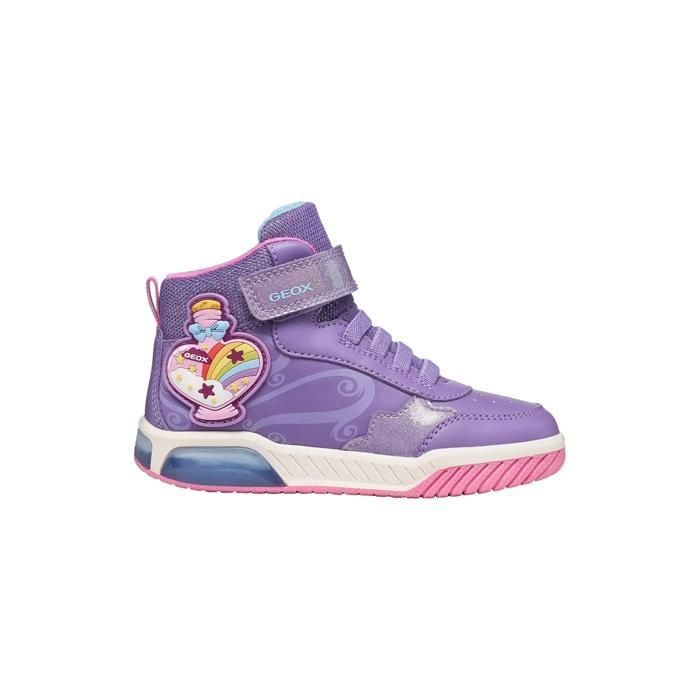 Baskets bébé fille Geox Inek - violet/fuchsia