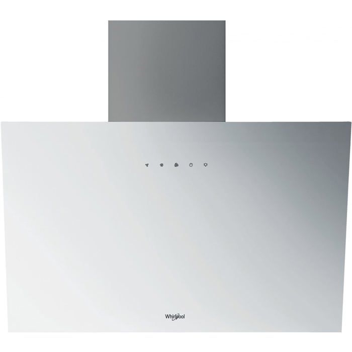 Hotte Décorative Murale Whirlpool Whvp 62f Lt 650 M³h Led