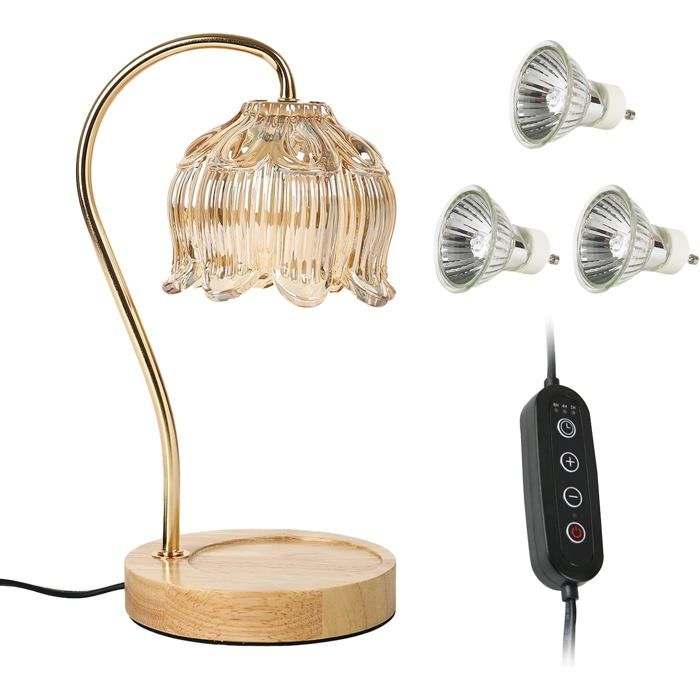 Lampe chauffe-bougie lampe à fondre de bougie veilleuse vintage lampe à fondre en cire daromathérapie décoration dappartement