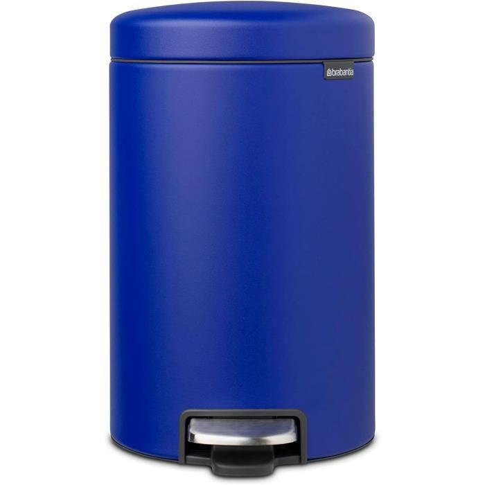 Hartleys Double Poubelle de Recyclage a Pédale 30 litres en Acier Inoxydable
