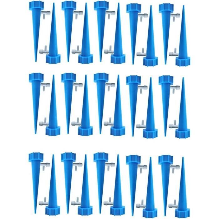 Impianto Irrigazione Giardino Kit D'arrosage Automatique Goutte à Goutte Pour Plantes - 24 Cônes Avec Vannes Réglables Pour Vacances Arrosage Vacances Jardin
