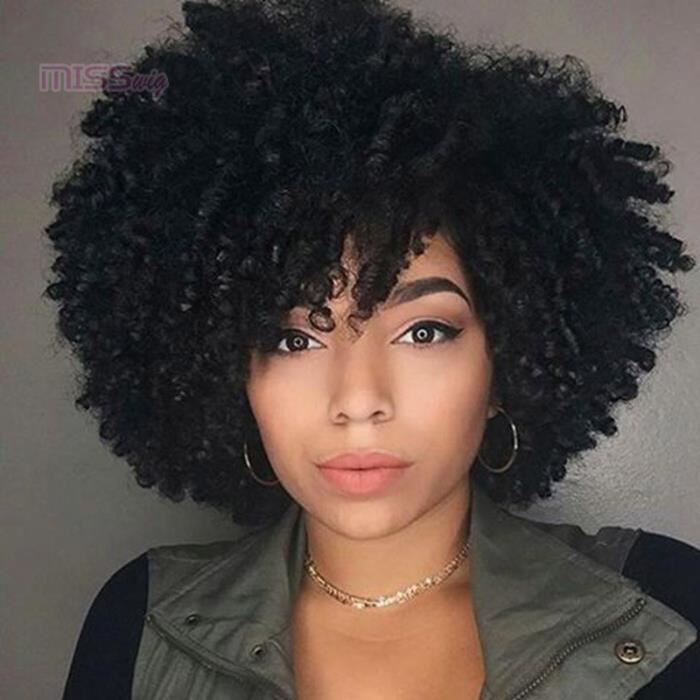perruques cheveux naturels africaine