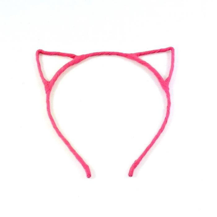 Serre Tete Headband Oreille De Chat Rose Cdiscount Au Quotidien