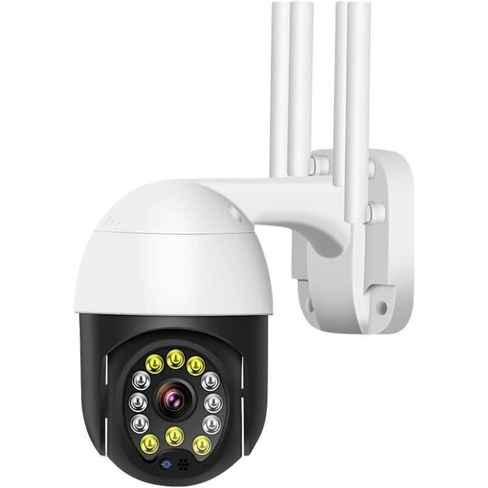 Caméra Surveillance Extérieur 1080P PTZ IP Détection De Mouvements Humaine Suivi Automatique