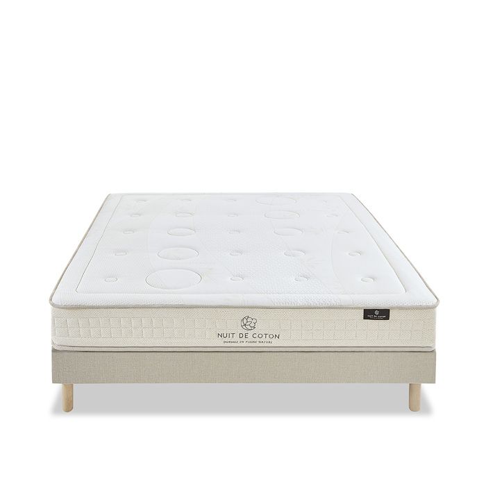Ensemble Prélude 2.0 140x190 cm Matelas Latex 100% Naturel + Sommier Bois Ensemble Prélude 2.0 140x190 cm Matelas Latex 100% Naturel + Sommier Bois