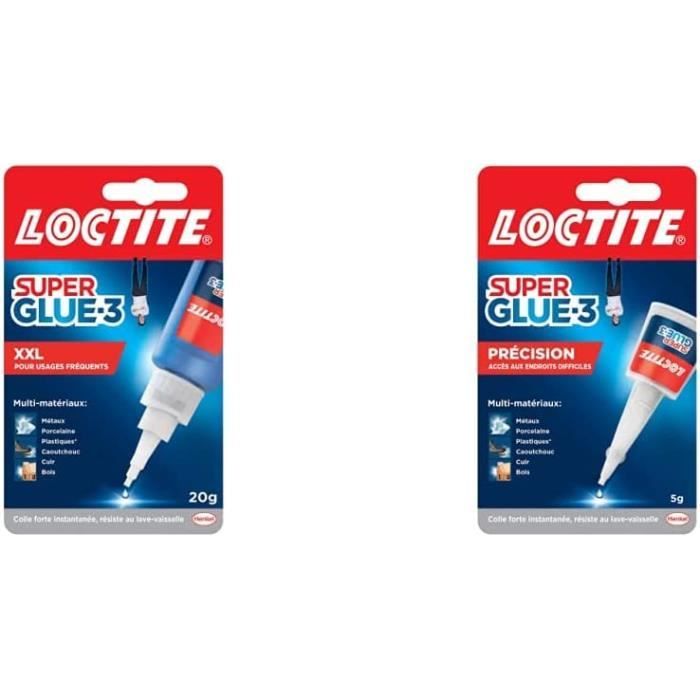 Super Glue-3 XXL, colle forte grand format pour usages fréquents ...