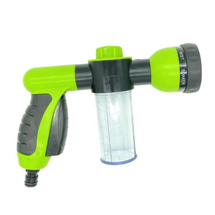 Pistolet Arrosage 8 Modes - Haut Pression Pour Jardin & Voiture (Pack 2)