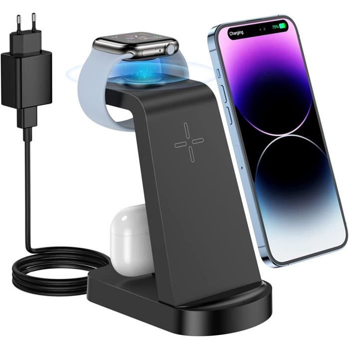 Chargeur induction pour Apple iPhone 13 mini Station de Charge sans fil