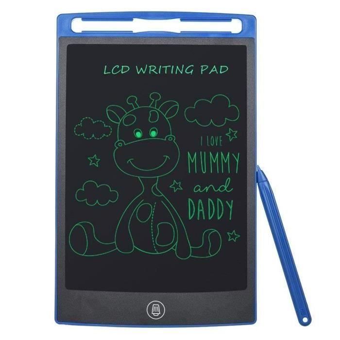 LCD Tablette D'Écriture Ardoise Magique Portable - Écriture Et Dessin Sans Papier Pour Enfants Et Adultes