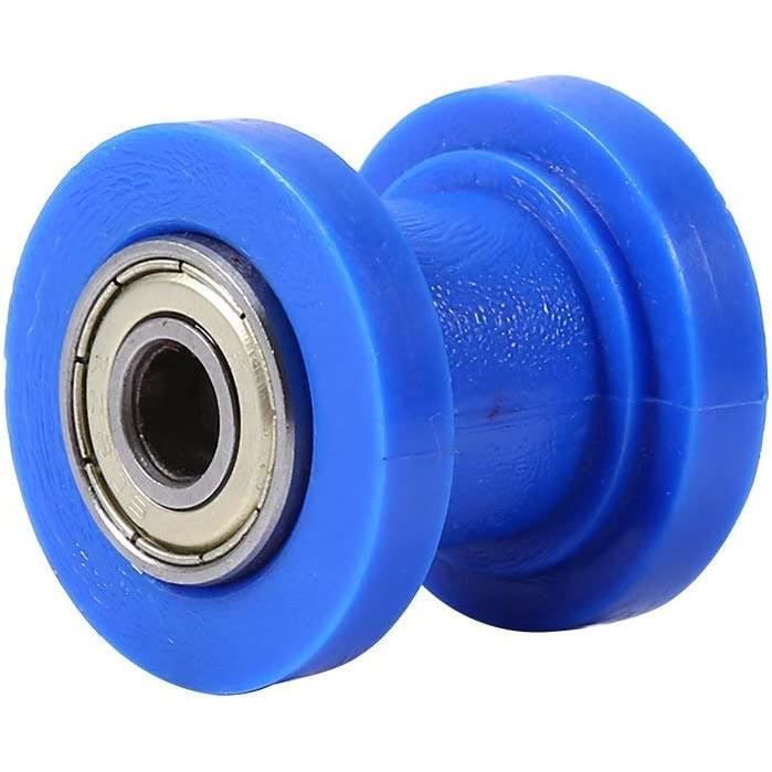 Cuir Outil Sourcing Map Guide De Roue De Tendeur De Curseur De Glisseur De Chaîne De Rouleau De Chaîne De Trou De 8mm Pour Moto Cintreuse Cuivre