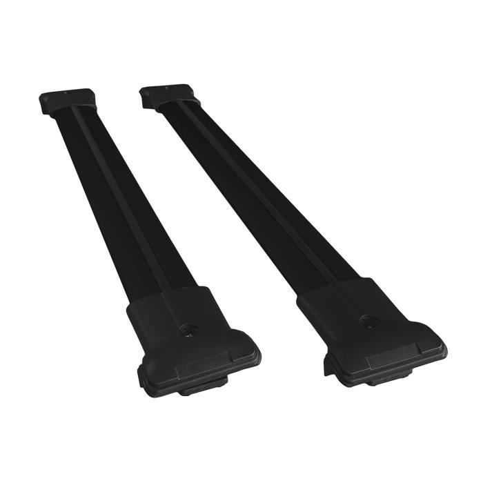 Barres de Toit ACE-1 Railing pour Nissan Qashqai 2014-2017 - Gris