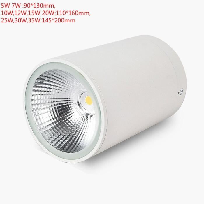 Plafonnier LED IP65 Avec Détecteur De Mouvement Radar 5.8G - 30W 4500lm, 3 Températures De Couleur - 9