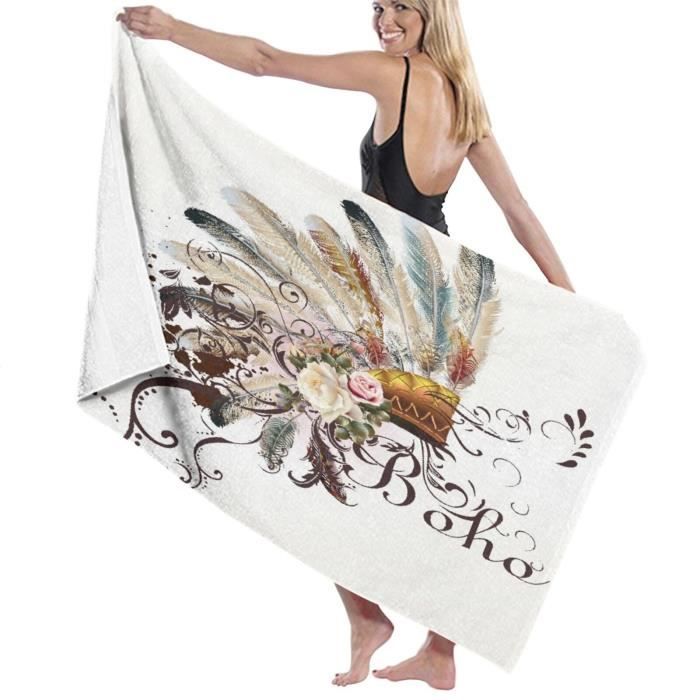 Serviette De Plage Ronde « Flamant Rose » – 8 Modèles Disponibles