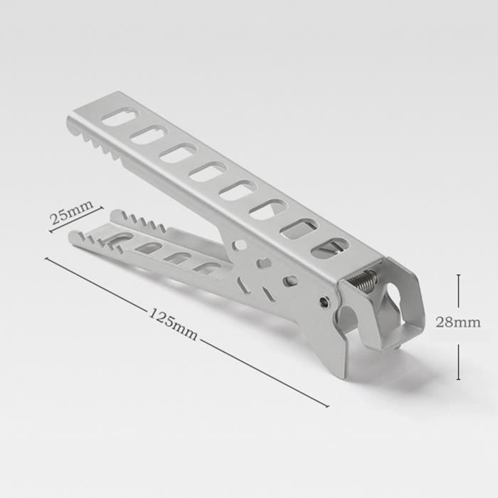 Pince Anti-Brûlure Konesky - Clip Porte-Bol Chaud Silicone Four Micro-ondes Cuisine