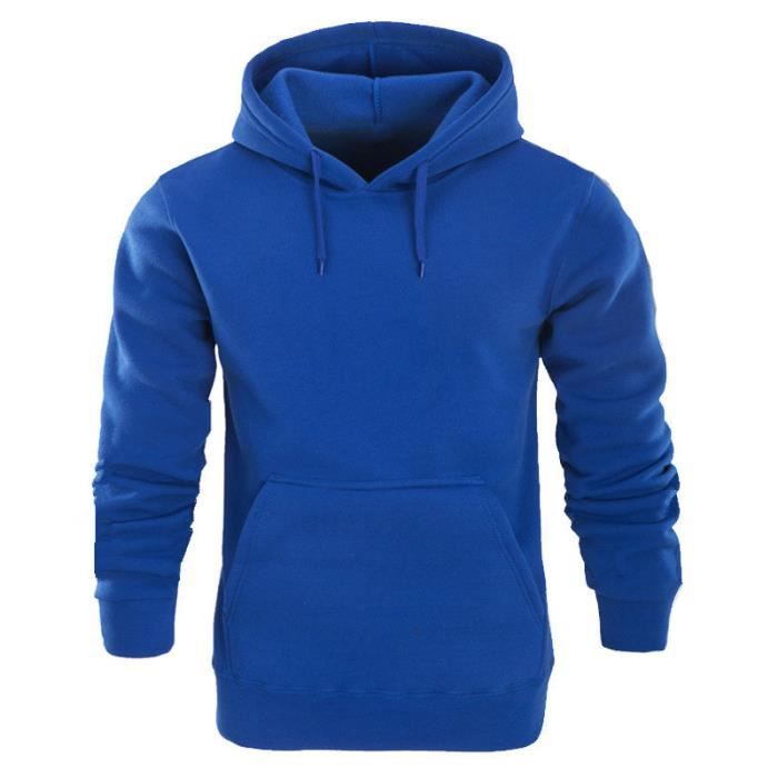 Couleur Bleu taille XL Costume de p che d hiver pour hommes pull