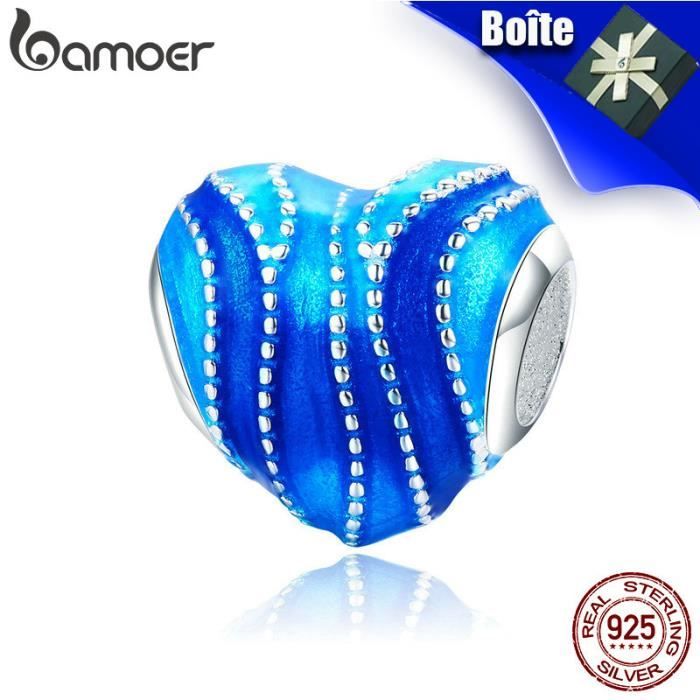 charm pandora coeur bleu charm pandora coeur bleu