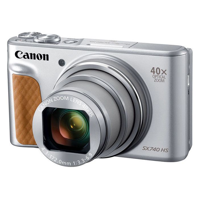 APN compact Canon appareil photo apn compact compact powershot sx740 hs lite édition argent